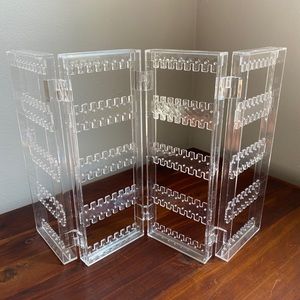 Acrylic earring holder